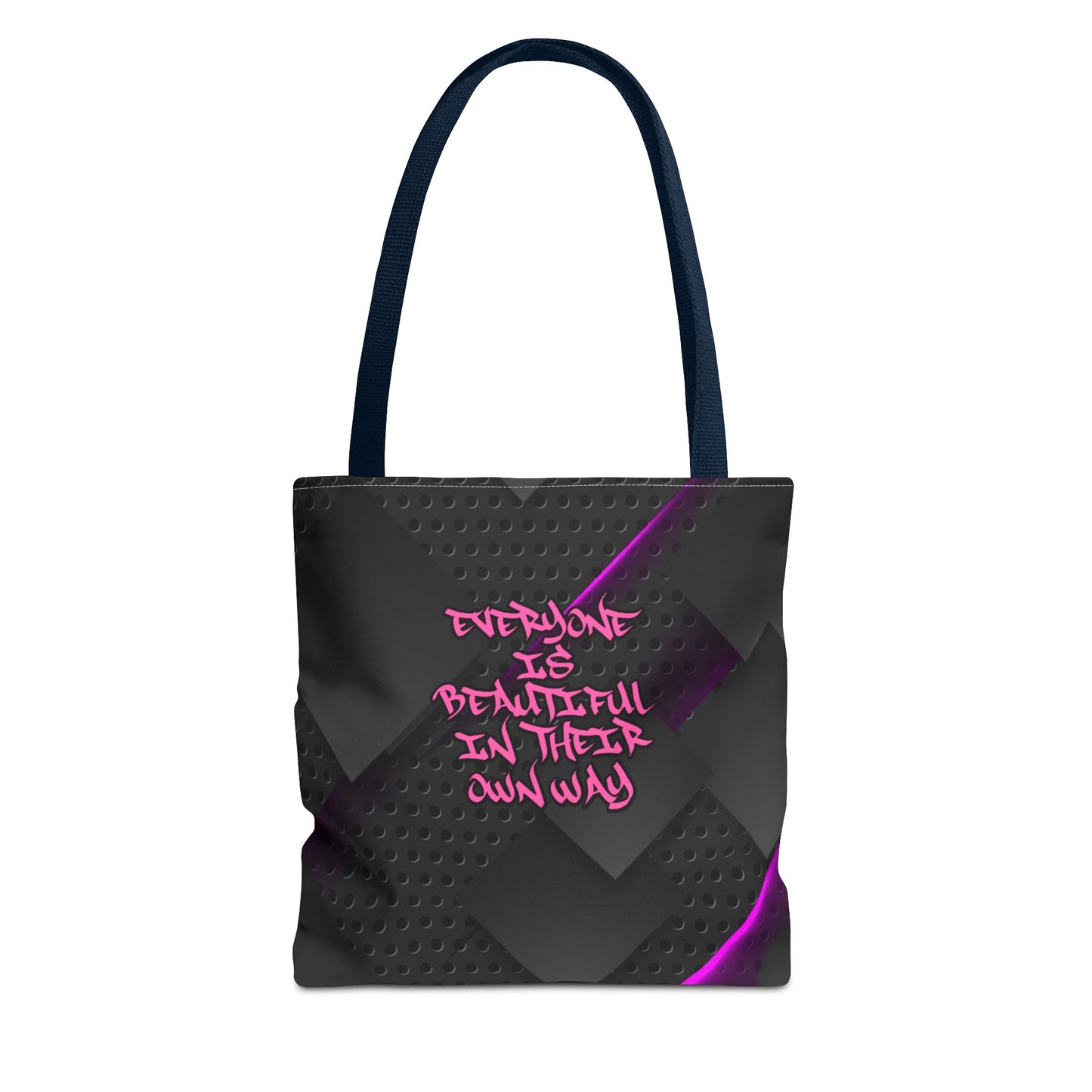 Everyone Is Beautiful In Their Own Way - Small Matching Tote Bag - Bold Beauty. Bright Message.