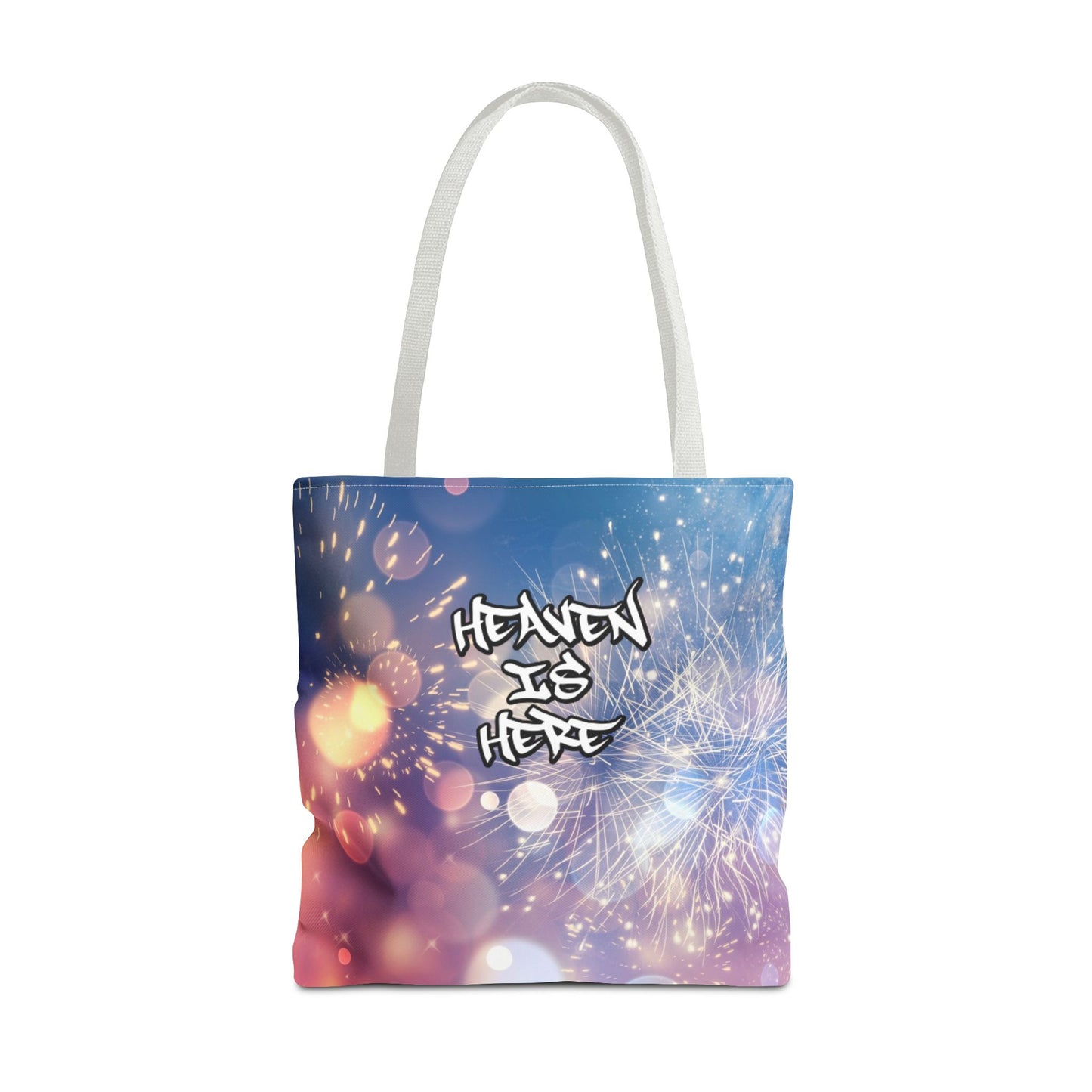 Heaven’s Here - Large Matching Tote Bag - Carry a Little Light Everywhere You Go