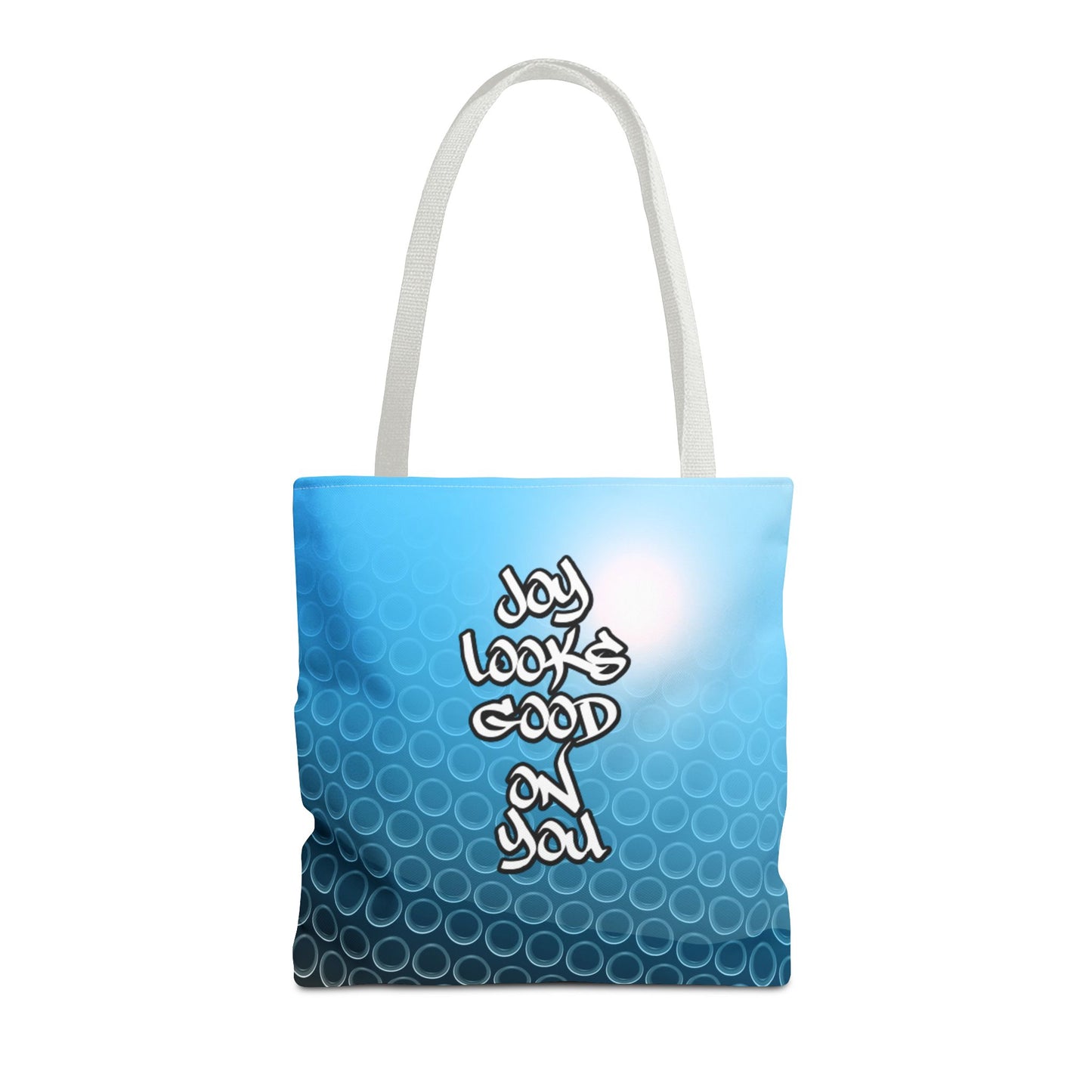 Joy Looks Good on You - Medium Matching Tote Bag - Bright, Bold, and Built to Shine