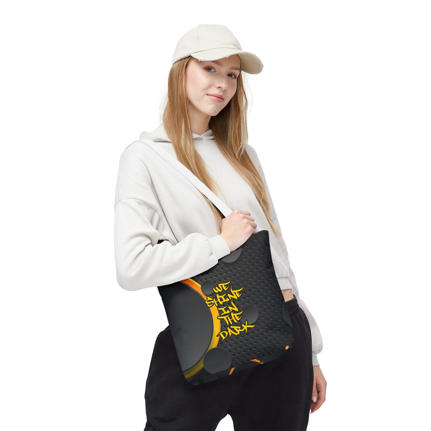 We Shine in the Dark - Small Matching Tote Bag - Bold Light, Carried Bright
