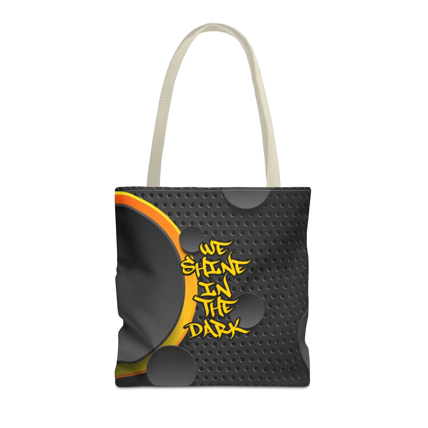 We Shine in the Dark - Medium Matching Tote Bag - Bold Light, Carried Bright