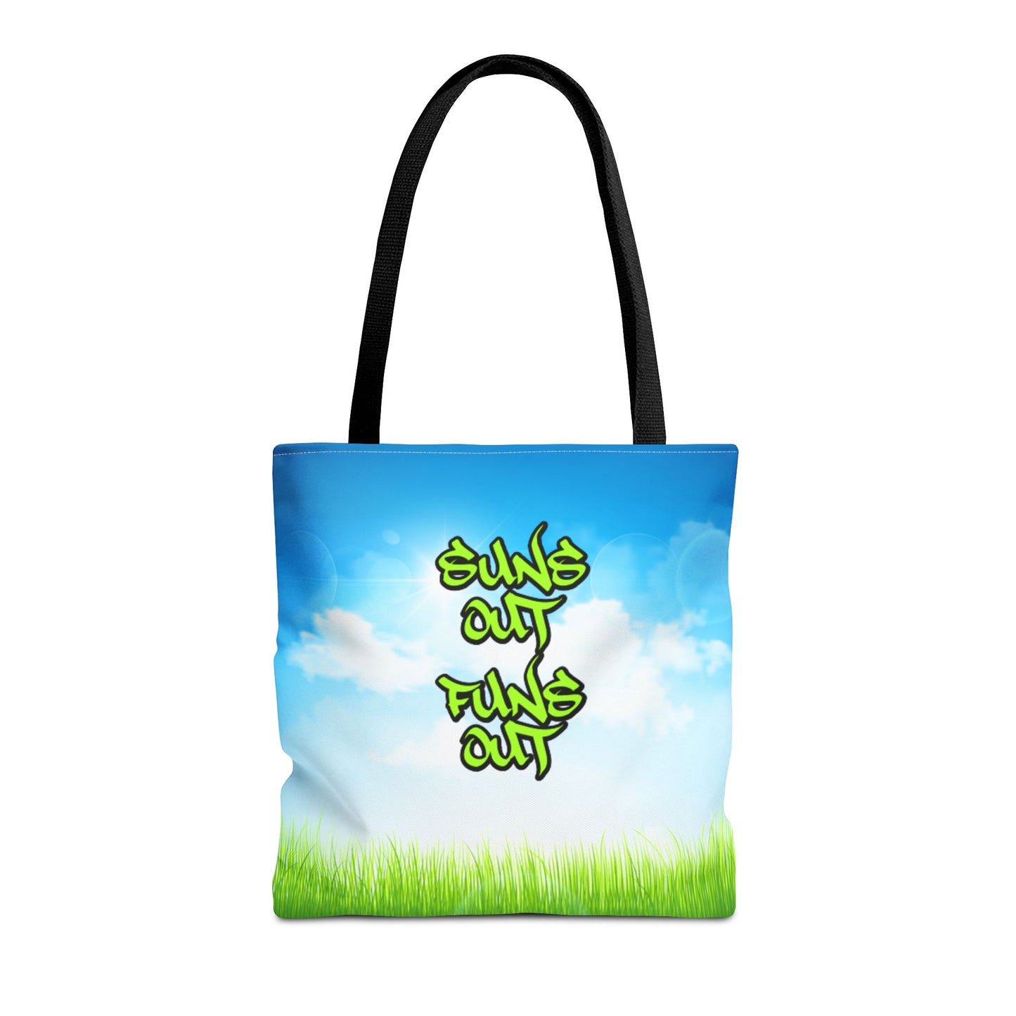 Suns Out, Funs Out - Medium Matching Tote Bag - Bright Days. Big Energy.
