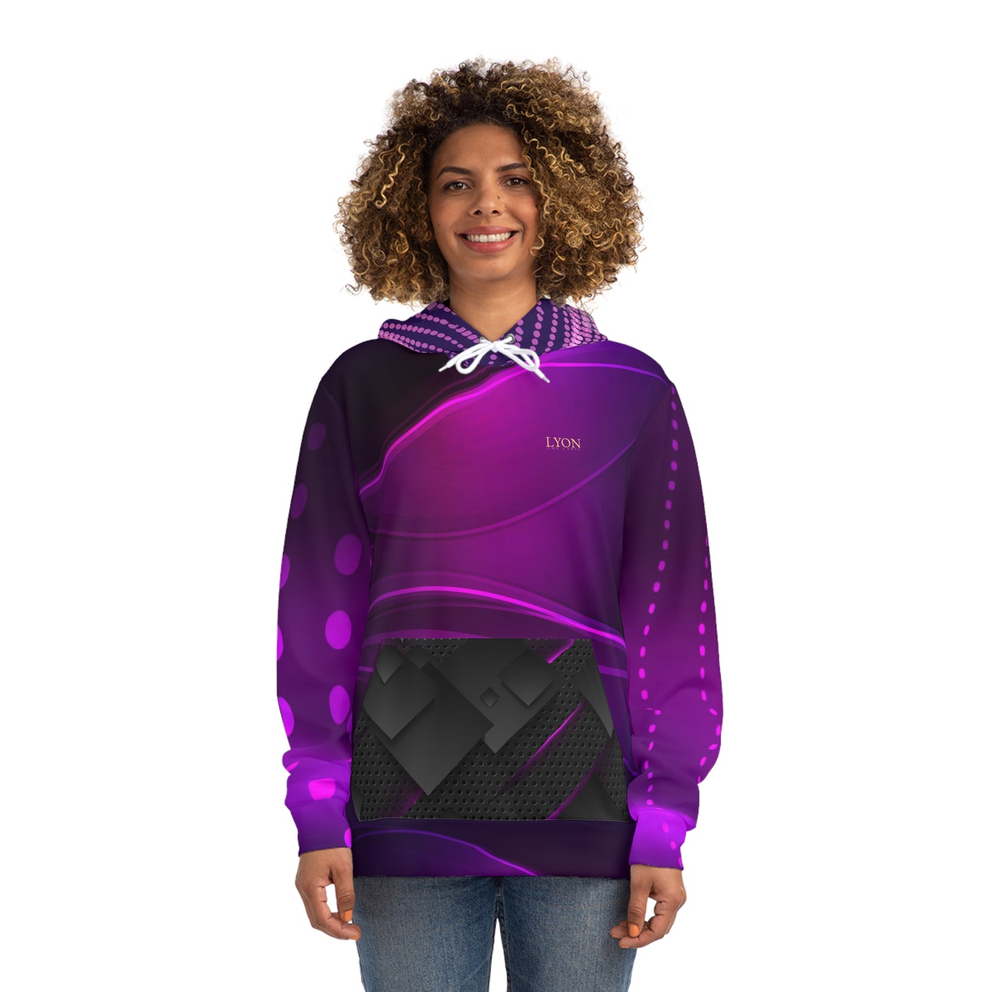 Everyone Is Beautiful Hoodie – Purple & Black