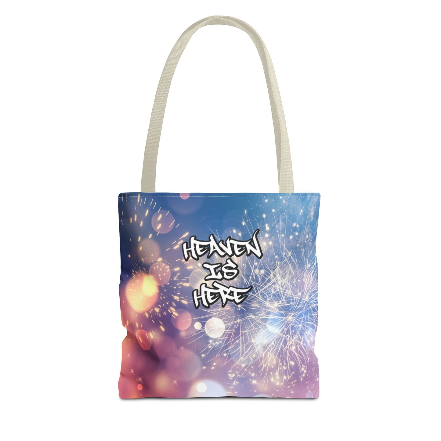 Heaven’s Here - Small Matching Tote Bag - Carry a Little Light Everywhere You Go