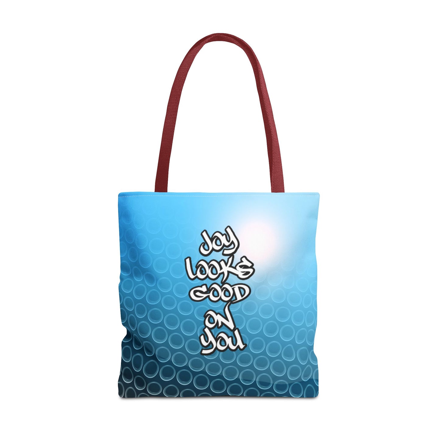 Joy Looks Good on You - Large Matching Tote Bag - Bright, Bold, and Built to Shine