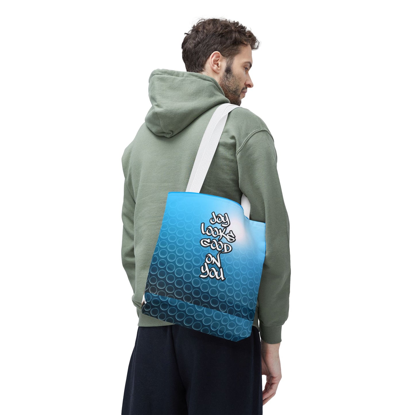Joy Looks Good on You - Small Matching Tote Bag - Bright, Bold, and Built to Shine