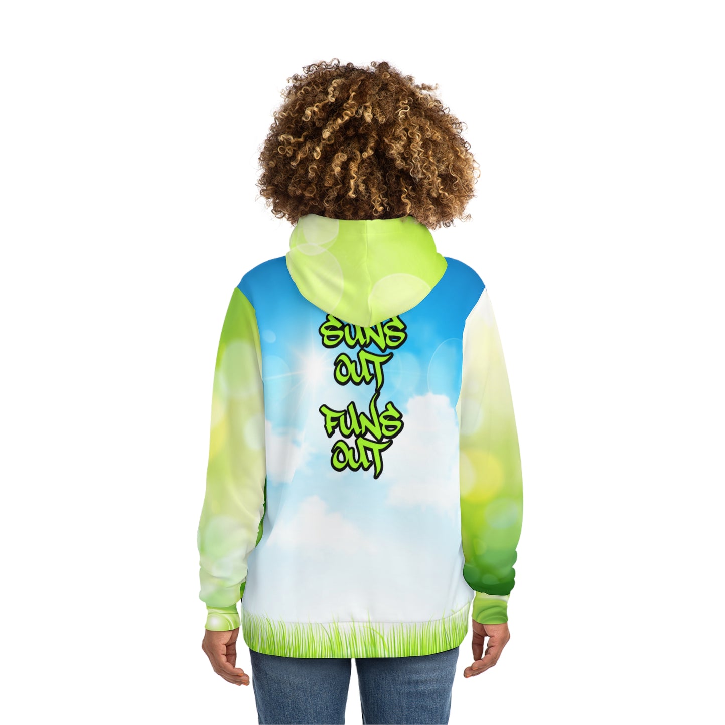 Sun’s Out, Fun’s Out Hoodie – Bright Sky Vibes