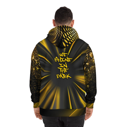 We Shine in the Dark Hoodie – Black, Yellow & Starry Magic
