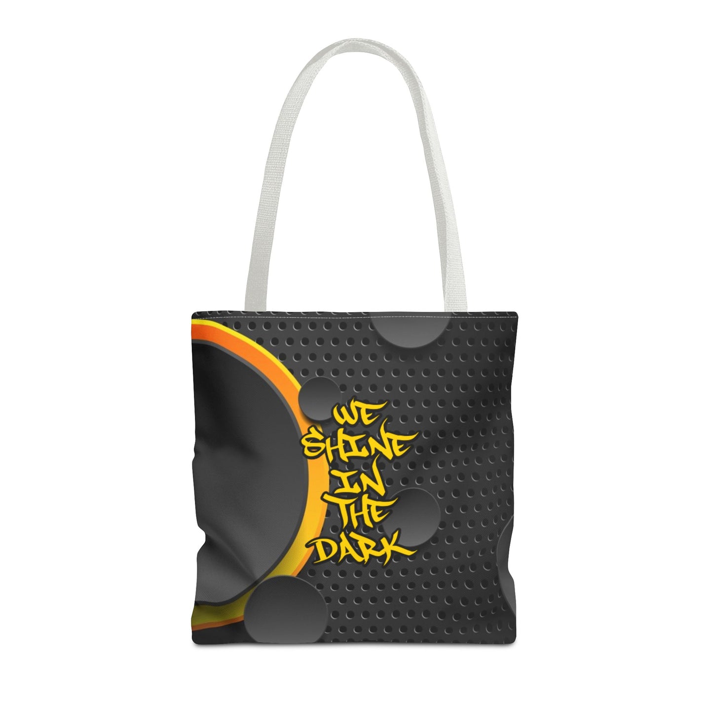 We Shine in the Dark - Medium Matching Tote Bag - Bold Light, Carried Bright